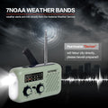 Hand Crank Radio + Flashlight